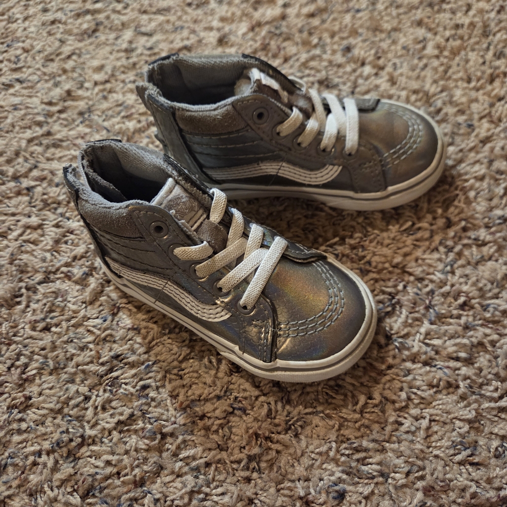 Vans Kids Sneakers - Irridescent Silver